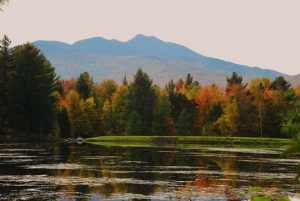 Mount Mansfield vemont in fall