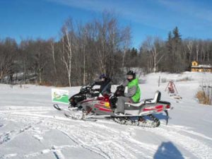 Snowmobiling in Vermont