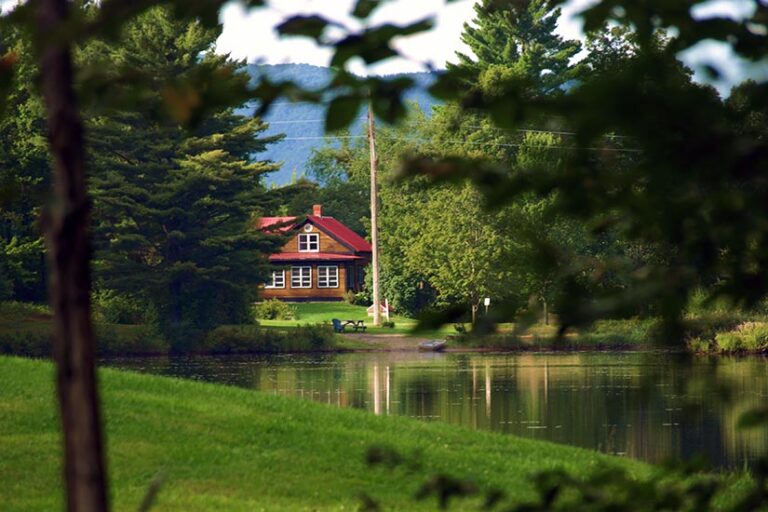 Pond House at Sterling Ridge Resort Vermont Farmhouse
