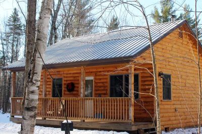 Rent a cabin in Vermont | Sterling Ridge Log Cabin Resort