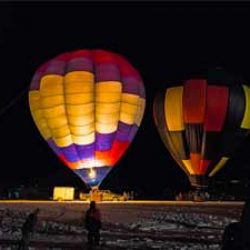 local events is a time to check out the local community. balloon glow photo by Vermont Artistry